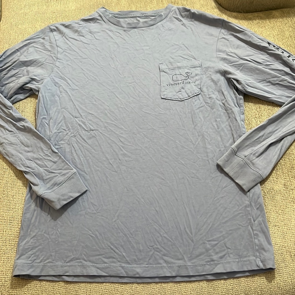 Vineyard Vines Long Sleeve Pocket Tee